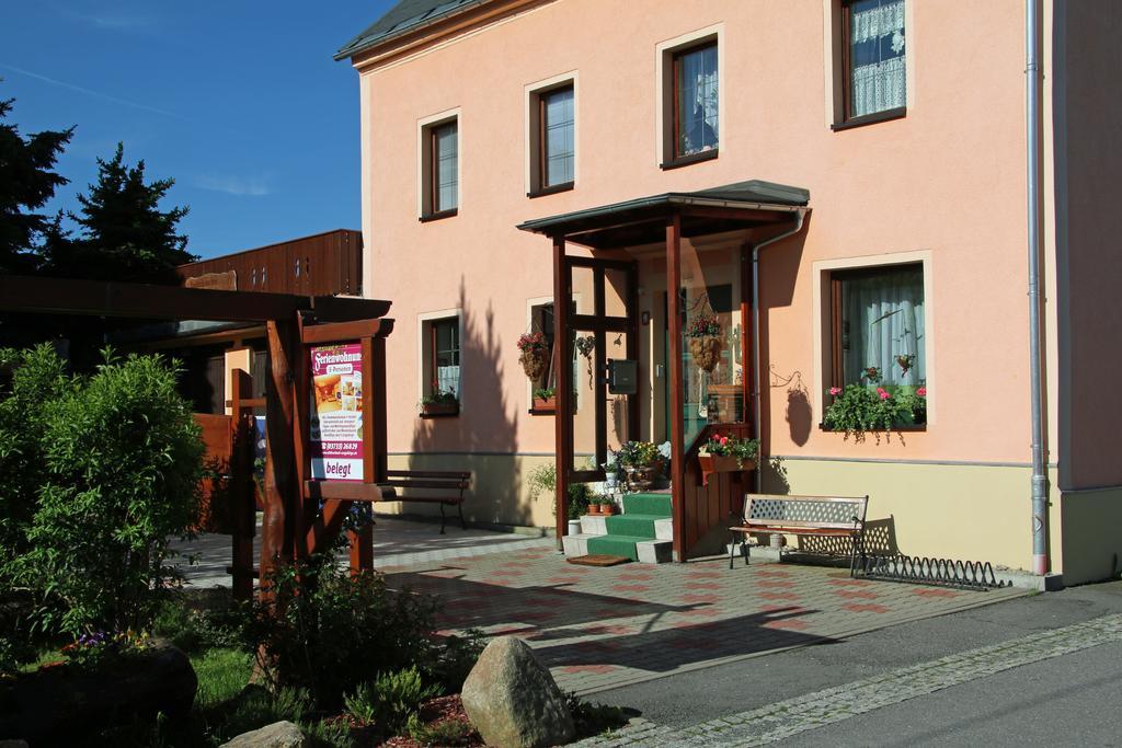 Familien-Ferienwohnung Haustein Konigswalde Exterior foto