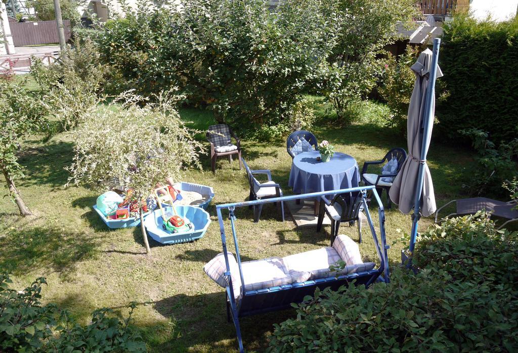 Familien-Ferienwohnung Haustein Konigswalde Exterior foto