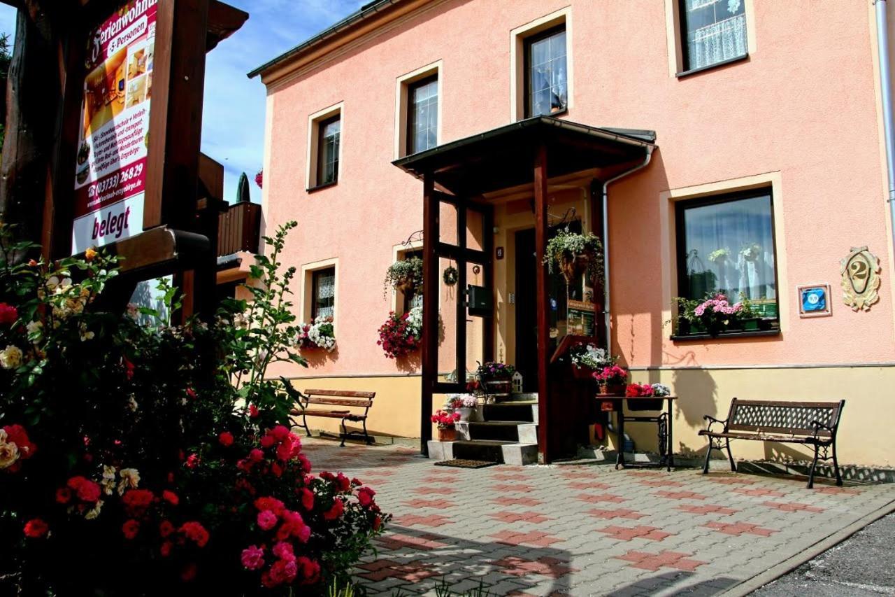 Familien-Ferienwohnung Haustein Konigswalde Exterior foto